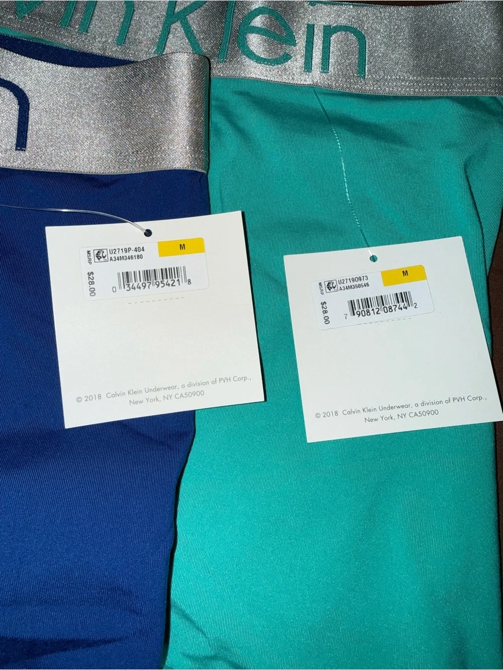 Calvin Klein Boxer Briefs micro steele